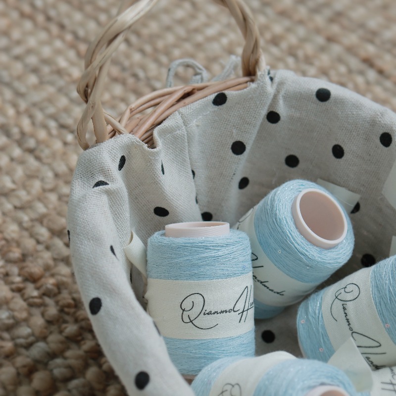 Baby Clothing Yarn - Benang Alpaca, Raccoon, Bunga Kecil, Payet,