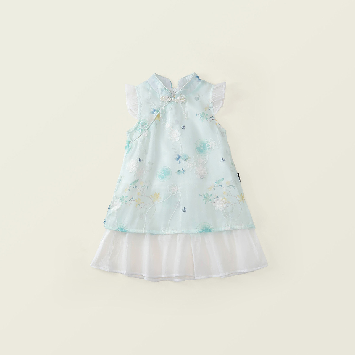 Baby Clothing Yarn - Gaun Cheongsam Gaya Cina Baru Musim
