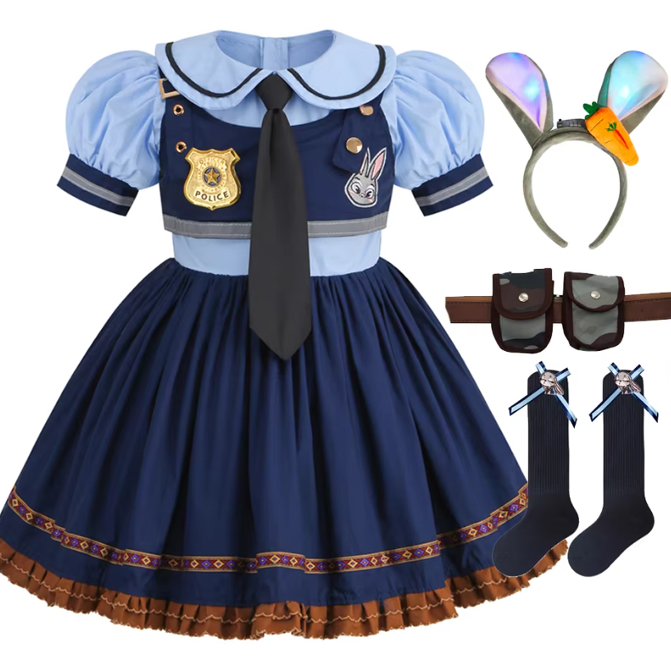 Baby Clothing Europe - Kostum Cosplay Judy Gaun Pesta Karnaval