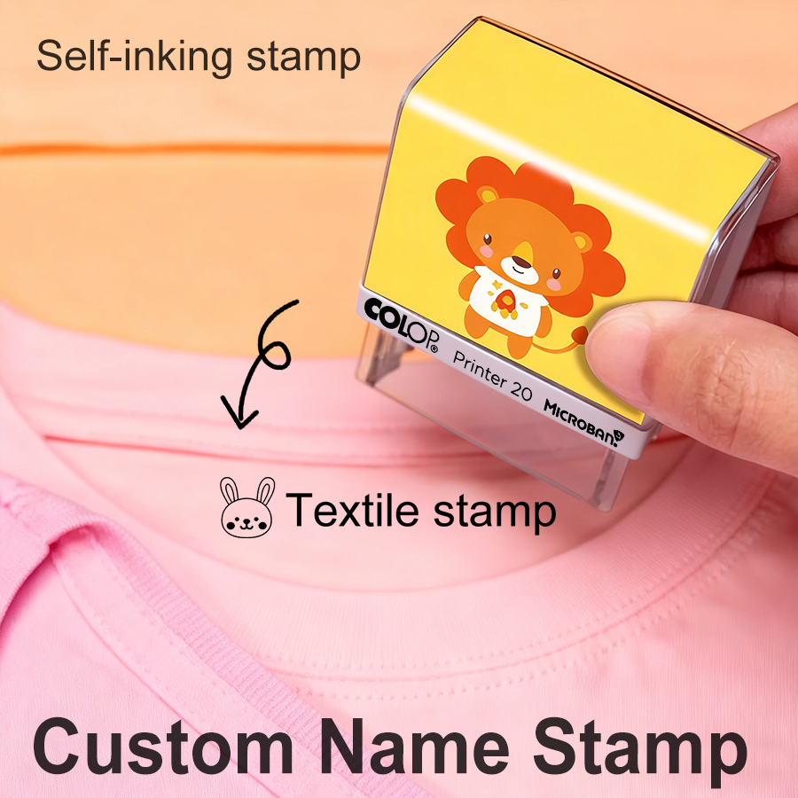 Baby Clothing Labels - Stempel Nama Custom untuk Pakaian Anak