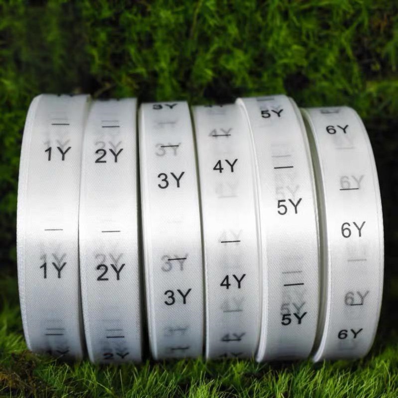 Baby Clothing Labels - 1000pcs/roll label ukuran anak-anak/label ukuran pakaian