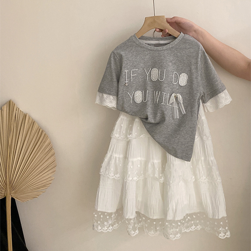 Baby Clothing Yarn - Setelan Anak Perempuan Pakaian Anak-anak Baru