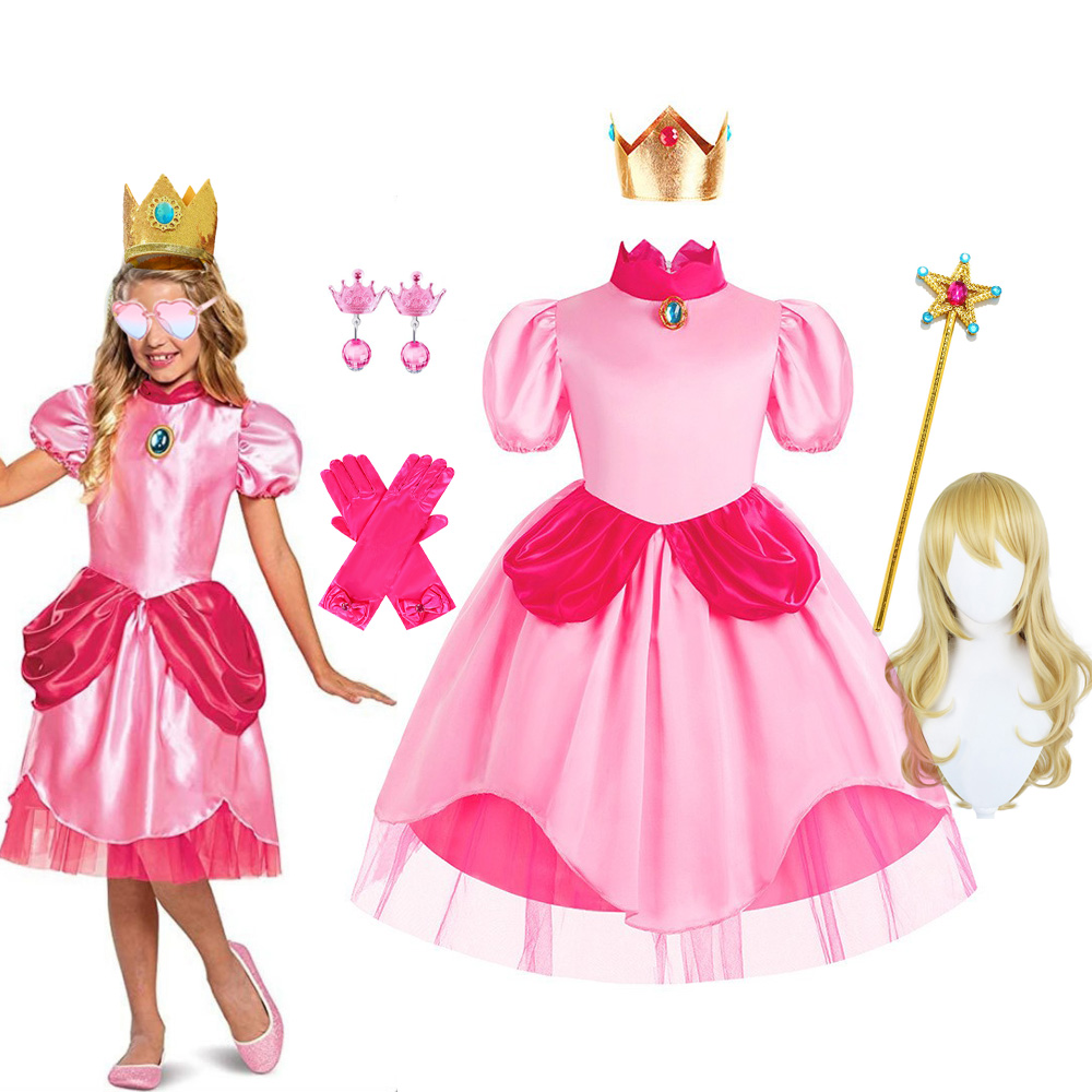 Baby Clothing Europe - Kostum Persik Gaun Putri Ulang Tahun