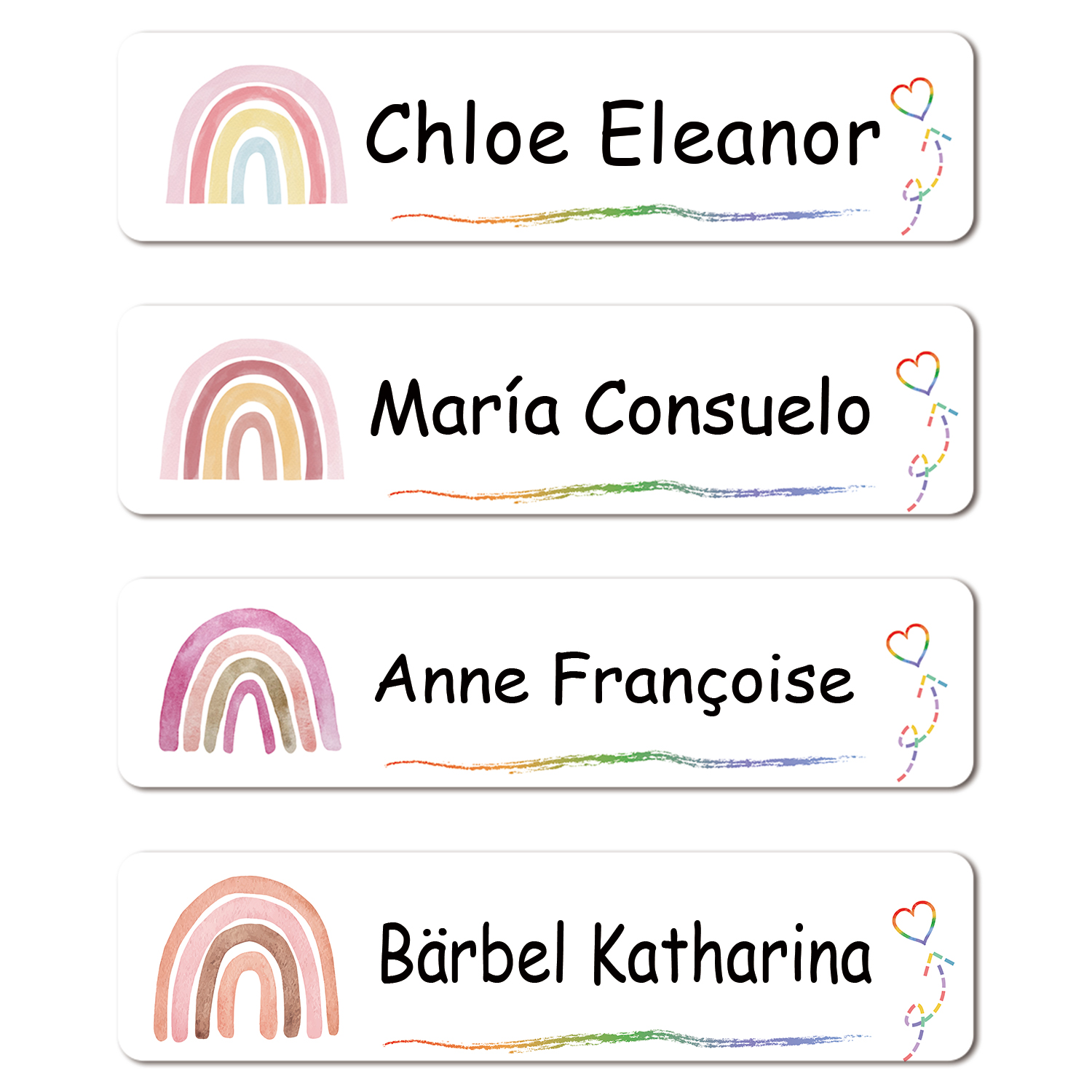 Baby Clothing Labels - 80/160/240 Buah Stiker Nama Yang Dipersonalisasi