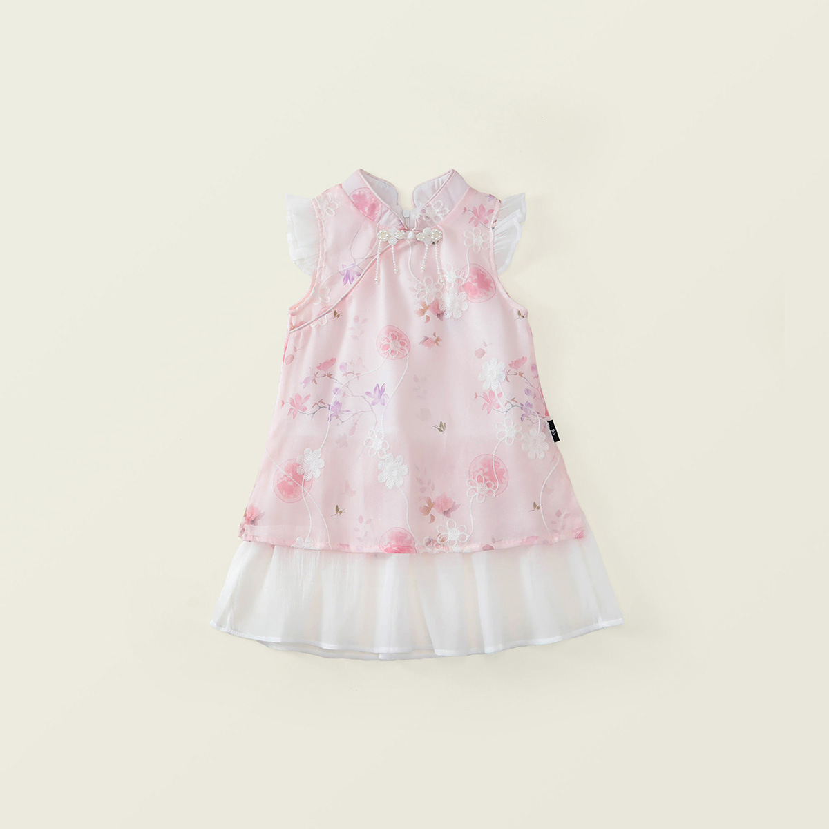 Gaun Cheongsam Gaya Cina Baru  - Baby Clothing Yarn ulasan dan harga