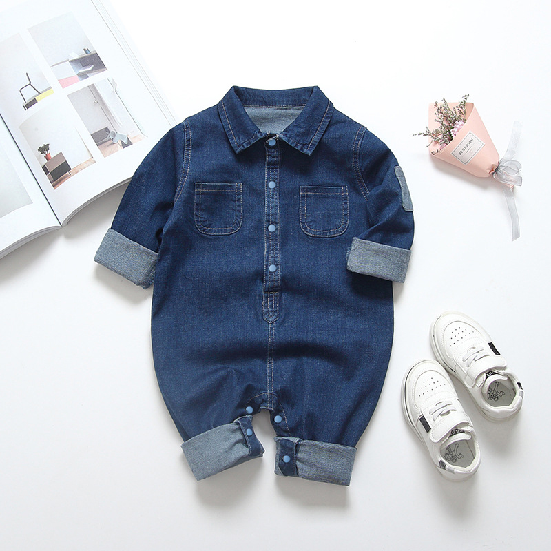 DIIMUU Baju Anak Laki-laki Bay - Baby Overall Denim ulasan dan harga