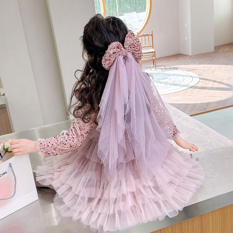 Gaun Bayi Perempuan Gaun Putri - Baby Clothing Yarn ulasan dan harga
