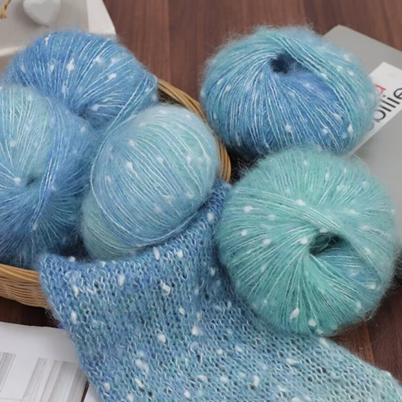 Alpaka benang Mohair Crochet 1 - Baby Clothing Yarn ulasan dan harga