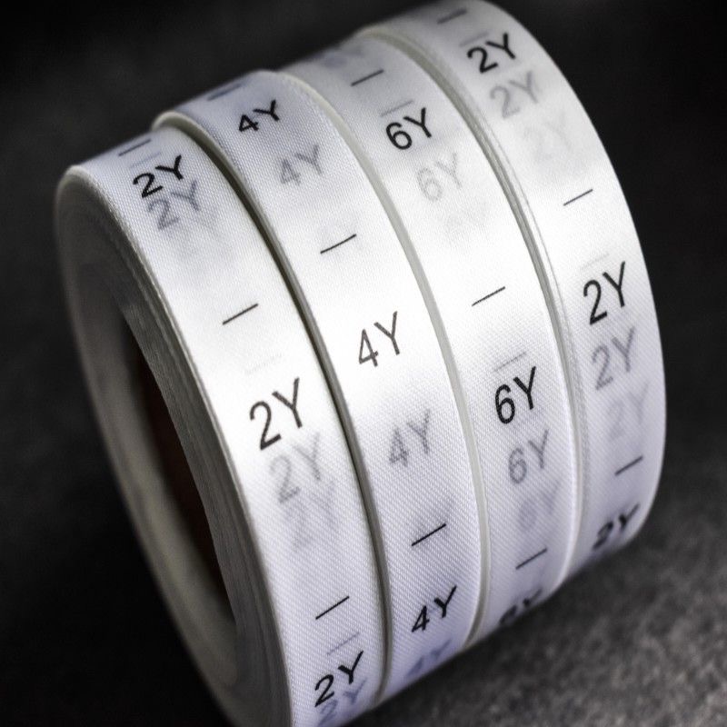 1000pcs/roll label ukuran anak - Baby Clothing Labels ulasan dan harga