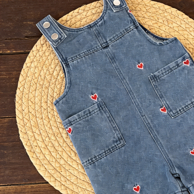 Overall Denim Anak Perempuan M - Baby Overall Denim ulasan dan harga
