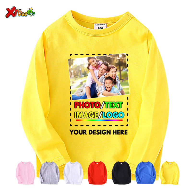 Kaos Lengan Panjang Custom Ana - Baby Clothing Logo ulasan dan harga