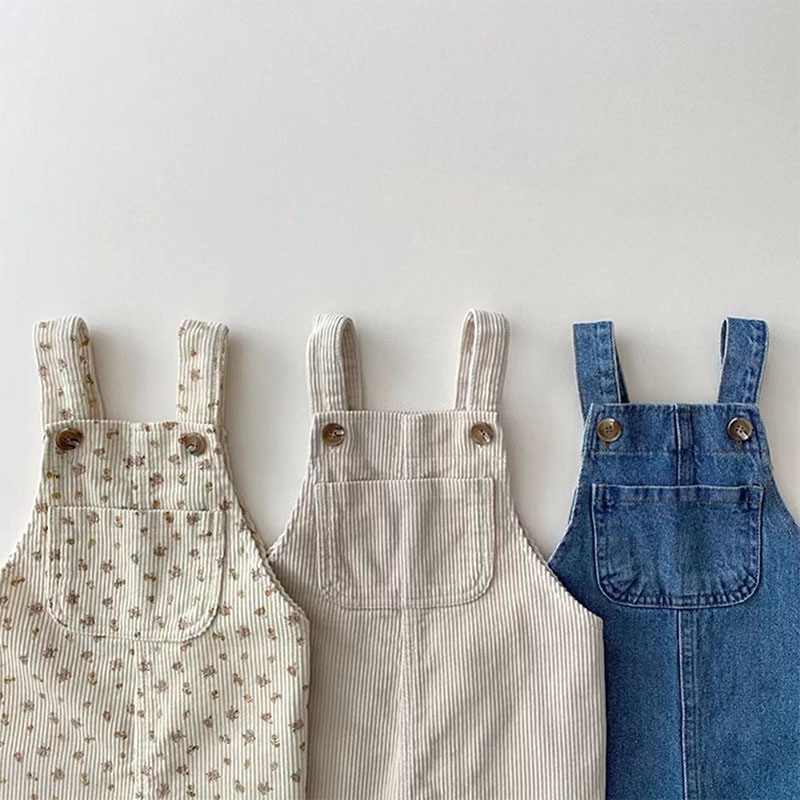 Celana Tali Bayi Perempuan Cel - Baby Overall Denim ulasan dan harga